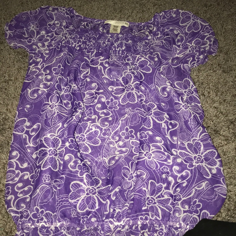 girls fancy dress butterfly top
